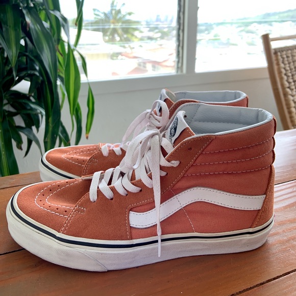 orange mens vans